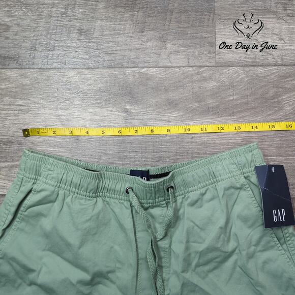 Gap Flat Front Drawstring Shorts Size S - Picture 3 of 7